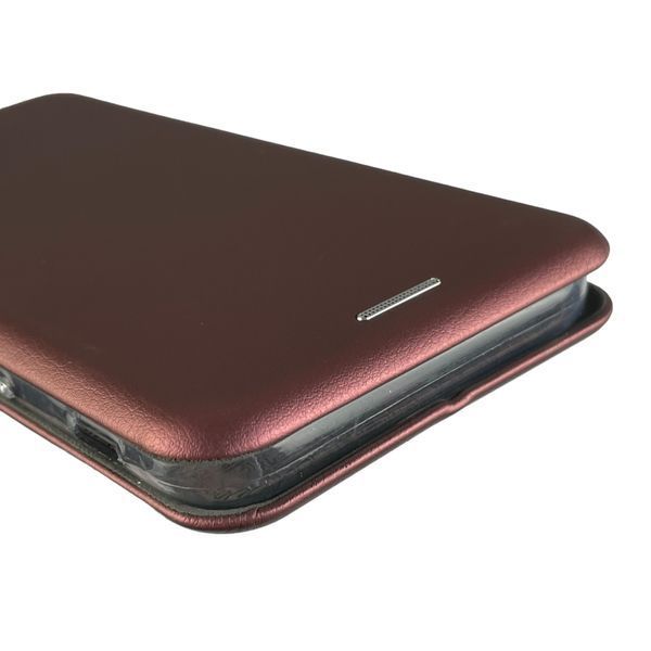 Чехол-книжка для Samsung Galaxy J6 2018 SM-J600 с подставкой на самсунг г6 2018 бордовая gd1 0000521 фото