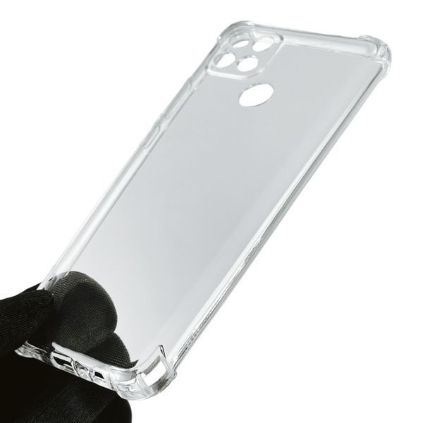 Чехол для OPPO A15s с бронь углами выше экрана противоударный на оппо а15с прозрачный 0007771 фото
