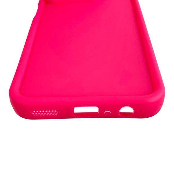 Чехол силиконовый Soft Touch для Oppo A40 малиновый (Полная защита камеры) 0054141 фото