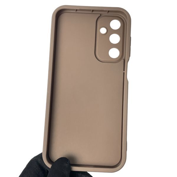 Чохол силіконовий Soft Touch з 3D принтом злого кота для Samsung Galaxy A25 5G (SM-A256B) коричневий (Повний захист камери) 0046993 фото