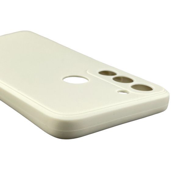 Чохол для TECNO Pop 5 LTE (BD4i) з квадратними гранями із захистом камери на техно поп 5 лте бежевий 0012649 фото