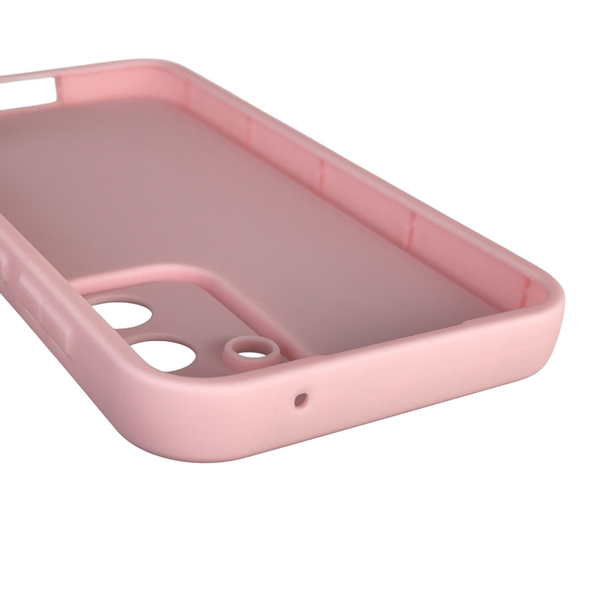 Чехол силиконовый Soft Touch для Samsung Galaxy A55 5G (SM-A556B) розовый (Полная защита камеры) 0039700 фото