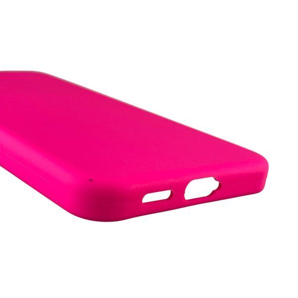 Чехол для Samsung Galaxy S24 (SM-S921B) силиконовый с микрофиброй нескользящий на самсунг с24 малиновый 0032194 фото