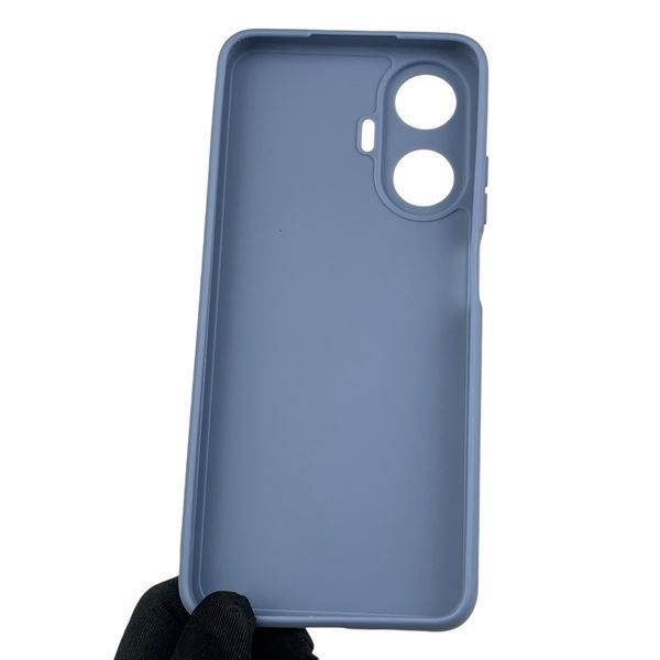 Чохол для Realme C55 з квадратними гранями із захистом камери на реалмі с55 блакитний 0012549 фото