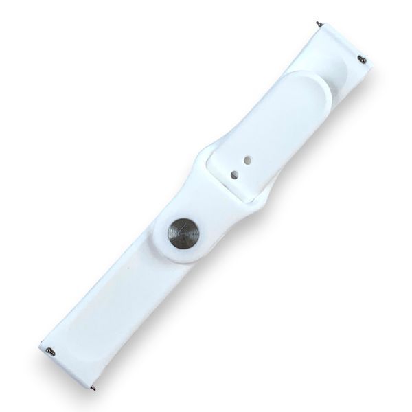 Ремінець силіконовий 20 мм для Garmin Venu білий 0054592 фото