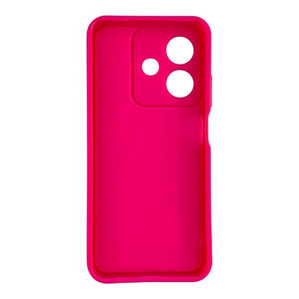 Чехол силиконовый Soft Touch для Oppo A40 малиновый (Полная защита камеры) 0054141 фото