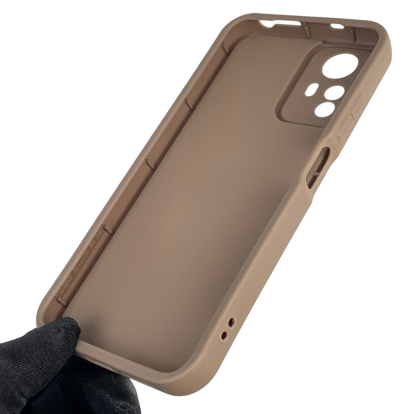 Чохол силіконовий Soft Touch з 3D принтом для Xiaomi Redmi Note 12s 4G коричневий (Повний захист камери) 0040858 фото