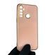 Чехол для Realme 5i с защитой камеры с золотой окантовкой на реалми 5и пудровый gs1 0020148 фото 1
