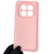 Чехол силиконовый Soft Touch для Xiaomi Redmi Note 14 Pro 5G розовый (Полная защита камеры) 0040035 фото 1