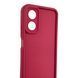 Чехол силиконовый Soft Touch для Oppo A17 бордовый (Полная защита камеры) 0054311 фото 3