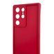 Чохол силіконовий Soft Touch для Samsung Galaxy S23 Ultra бордовий (Повний захист камери) 0054085 фото 4