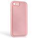 Чехол силиконовый Soft Touch для Apple iPhone 7 розовый (Полная защита камеры) 0044247 фото 1