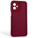 Чохол силіконовий Soft Touch для Motorola G14 бордовий (Повний захист камери) 0054372 фото 1