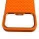 Чохол Kajsa Glamorous Pyramid для iPhone 18 Pro Max помаранчевий Orange Plus (MagSafe, металеве кільце камери, преміум) 0062129 фото 5