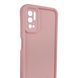 Чохол силіконовий Soft Touch для Xiaomi Poco M3 Pro 4G рожевий (Повний захист камери) 0053840 фото 3