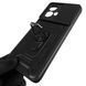 Чохол для Motorola Edge 40 Neo (PAYH0006RS) броньований з кільцем зі шторкою на камеру на моторола едж 40 нео чорний 0004185 фото 4