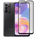 Защитное стекло МАТОВОЕ для телефона Samsung Galaxy A23 4G (SM-A235F) противоударное на самсунг а23 4г черное 0039035 фото 1