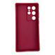 Чохол силіконовий Soft Touch для Samsung Galaxy S23 Ultra бордовий (Повний захист камери) 0054085 фото 2