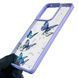 Чохол для Motorola Edge 40 (PAY40042RS) з блискітками з метеликами на моторола едж 40 бузковий 0037555 фото 4