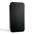 Чехол-книжка для Samsung Galaxy S25 Plus черная (прозрачный держатель, магнитная обложка) 0073816 фото