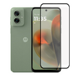 Захисне скло для телефона Motorola G55 (PB5U0011RS) протиударне повноекранне на моторола г55 чорне