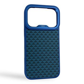 Чохол Kajsa Glamorous Pyramid для iPhone 17 Pro синій Blue Plus (MagSafe, металеве кільце камери, преміум) 0062030 фото