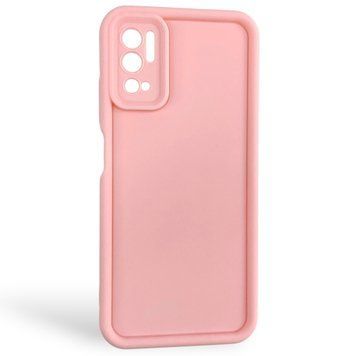 Чехол силиконовый Soft Touch для Xiaomi Poco M3 Pro 5G розовый (Полная защита камеры) 0053841 фото