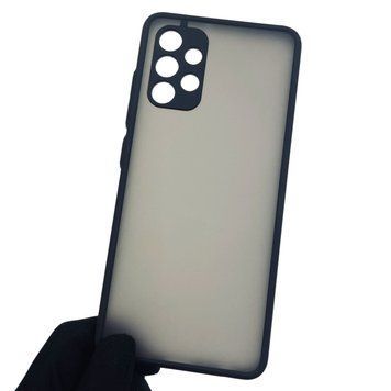 Чехол для Samsung Galaxy A32 4G SM-A325 противоударный с высокими бортами защитой камеры на самсунг а32 чёрный 0000923 фото