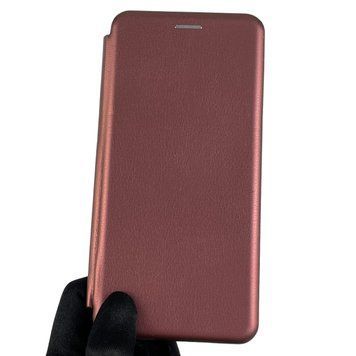 Чехол-книжка для Samsung Galaxy M12 SM-M127F с подставкой на самсунг м12 бордовая 0000472 фото