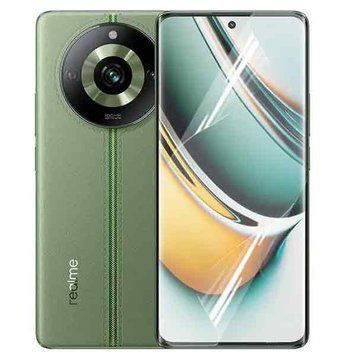 Антишпигун приватна плівка гідрогелева для Realme 11 Pro 5G протиударна на реалмі 11 про 5г прозора 0031563 фото