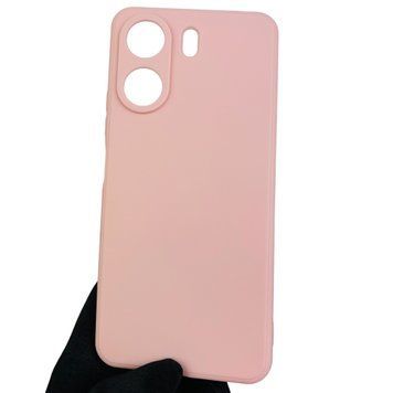 Чохол для Xiaomi Redmi 13C з квадратними гранями із захистом камери на сяомі редмі 13с персиковий 0001931 фото