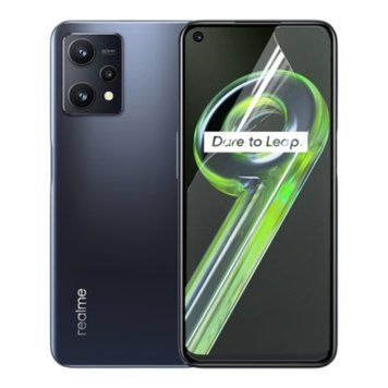 Плёнка гидрогелевая для Realme 9 глянцевая противоударная на реалми 9 прозрачная 0003144 фото