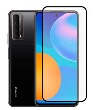 Защитное стекло для телефона Honor Y7a противоударное полноэкранное на хонор у7а черное 0038495 фото