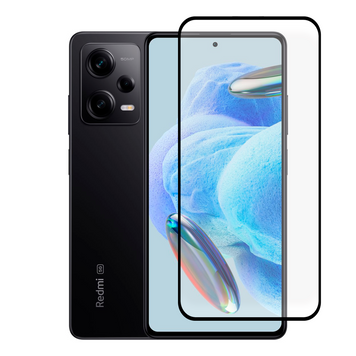 Защитное стекло для телефона Xiaomi Redmi Note 12 Pro 5G противоударное на сяоми редми нот 12 про 5г черное 0038860 фото