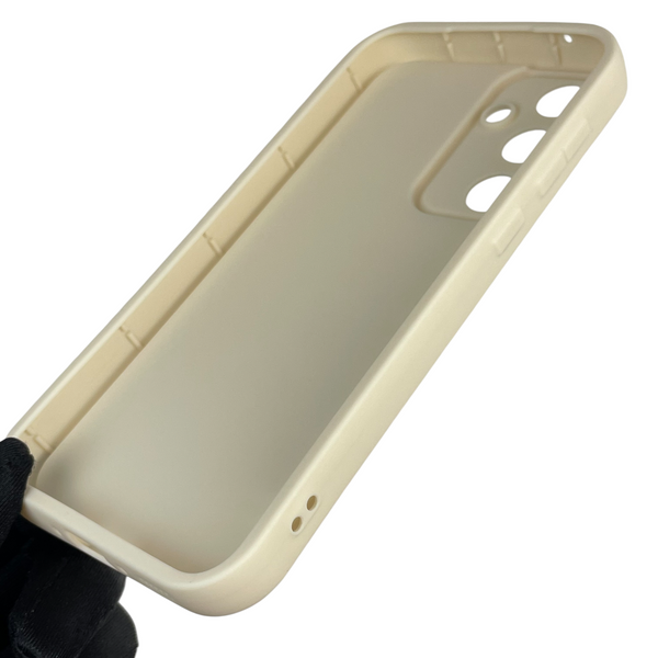 Чохол силіконовий Soft Touch для Samsung Galaxy A35 5G (SM-A356B) молочний (Повний захист камери) 0039650 фото