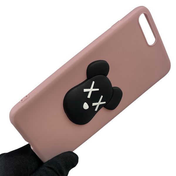 Чохол для Apple iPhone 7 Plus дитячий бір брік з 3д малюнком айфон 7 плюс бежевий 0012053 фото