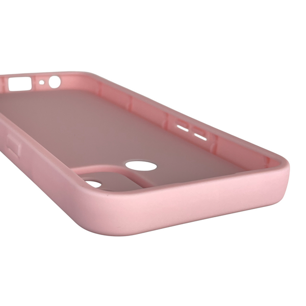 Чохол силіконовий Soft Touch з 3D принтом для Oppo A32 рожевий (Повний захист камери) 0040298 фото