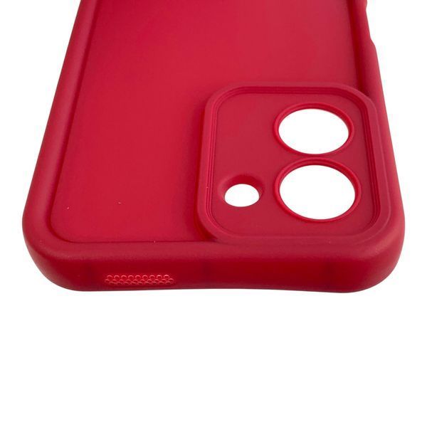 Чохол силіконовий Soft Touch для Tecno Spark Go 3 (KN3) бордовий (Повний захист камери) 0054480 фото