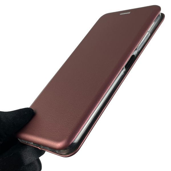 Чохол-книжка для Samsung Galaxy A02s (SM-A025F) з підставкою на самсунг а02с бордова 0011884 фото