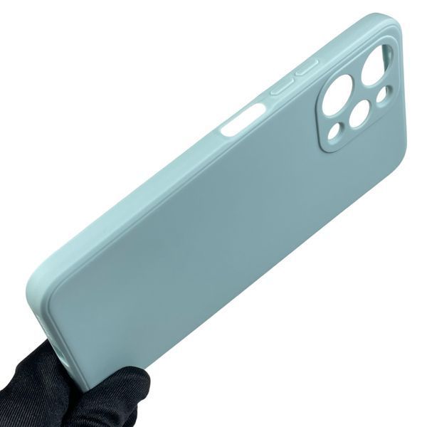 Чехол для Xiaomi Redmi 12 5G с квадратными гранями с защитой камеры на сяоми редми 12 5г серый 0012752 фото
