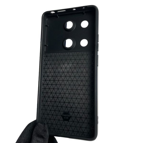 Чохол для Xiaomi Redmi Note 13 Pro броньований чоловічий з кільцем зі шторкою на сяомі редмі нот 13 про темно-синій 0001985 фото
