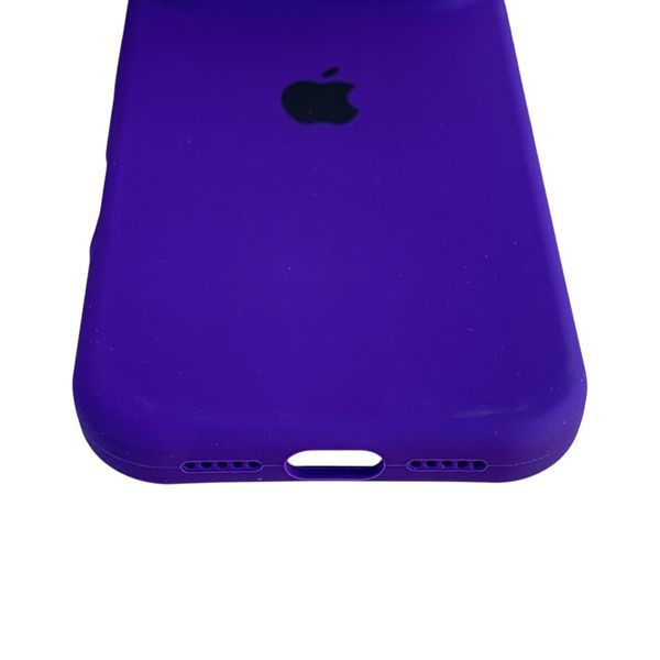 Чехол Silicone Case для Apple iPhone 17 Pro фиолетовый Grape (soft touch, закрытый низ) 0077066 фото