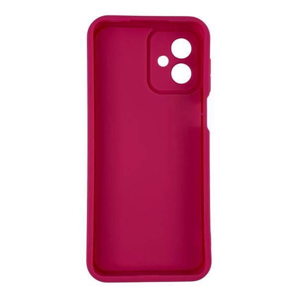 Чохол силіконовий Soft Touch для Motorola G14 малиновий (Повний захист камери) 0054373 фото