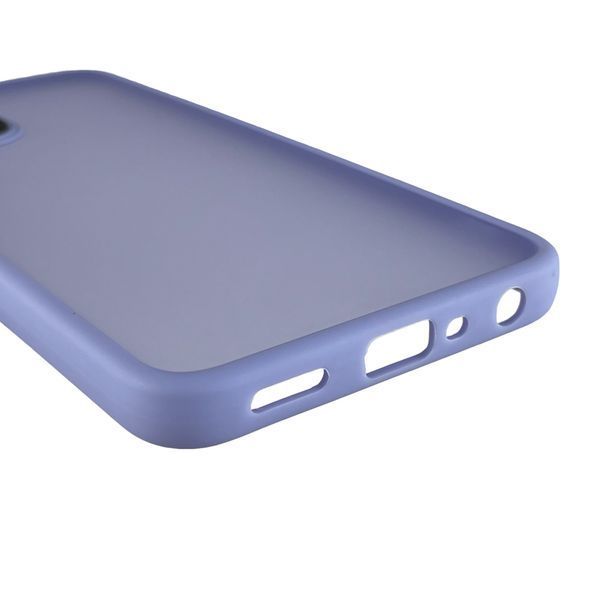 Чехол для OPPO A38 4G CPH2579 противоударный матовый полупрозрачный с высокими бортами на оппо а38 сиреневый 0000772 фото
