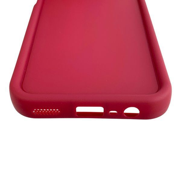 Чохол силіконовий Soft Touch для Oppo A17k бордовий (Повний захист камери) 0054312 фото