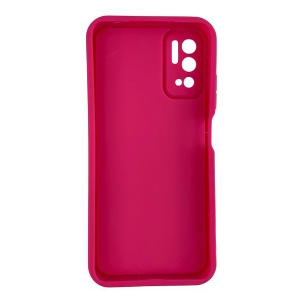 Чехол силиконовый Soft Touch для Xiaomi Poco M3 Pro 5G малиновый (Полная защита камеры) 0053891 фото