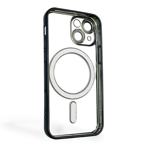Чехол для Apple iPhone 13 Mini с линзами на камере с MagSafe на айфон 13 мини черный 0034380 фото