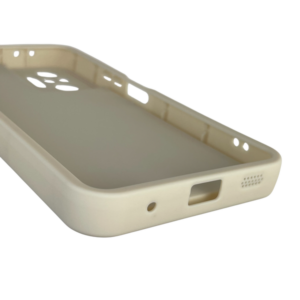 Чохол силіконовий оригінальний Soft Touch з 3D принтом милий ведмедик для Xiaomi Redmi Note 10 Pro молочний (Повний захист камери) 0043785 фото
