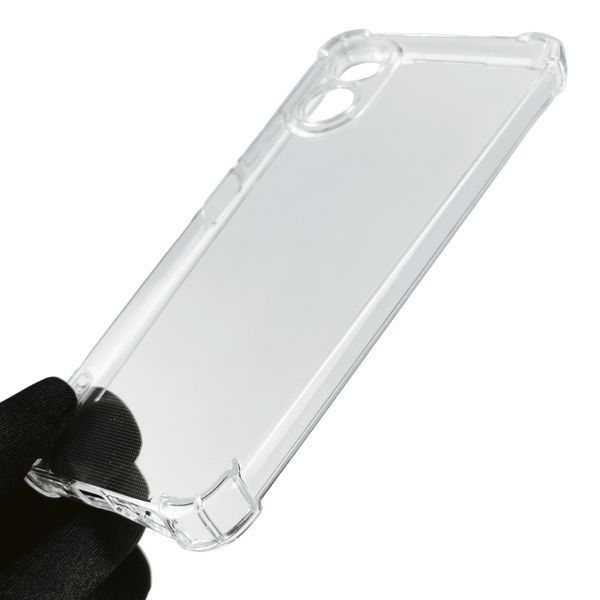 Чехол для OPPO A18 4G (CPH2591) с бронь углами выше экрана противоударный на оппо а18 прозрачный 0007775 фото