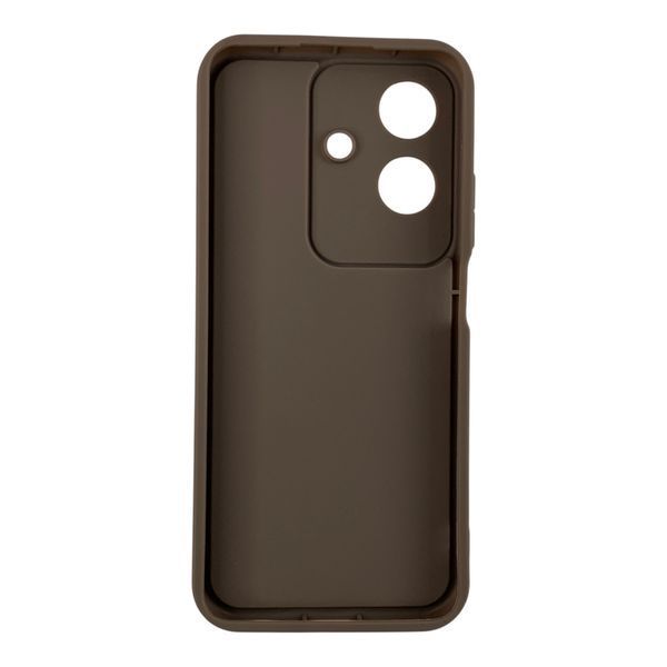 Чохол силіконовий Soft Touch з 3D принтом для Realme Note 60 коричневий (Повний захист камери) 0057552 фото